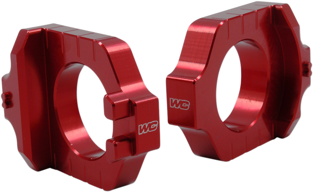 Works connection Elite Axle Blocks Kawasaki/Suzuki