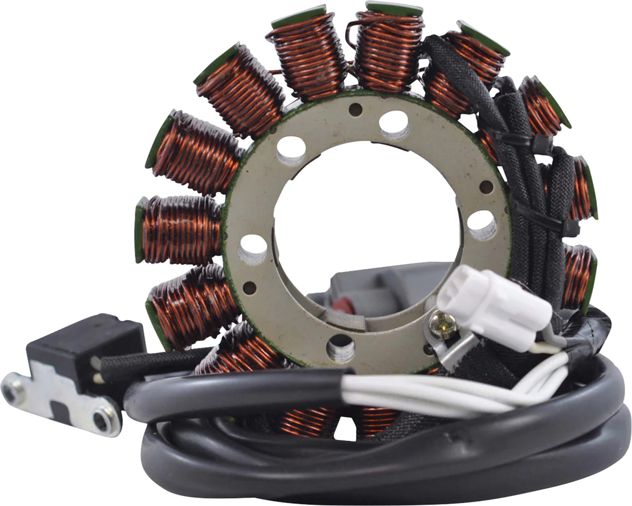 Rm stator Stator with Crankcase Cover Gasket - Yamaha