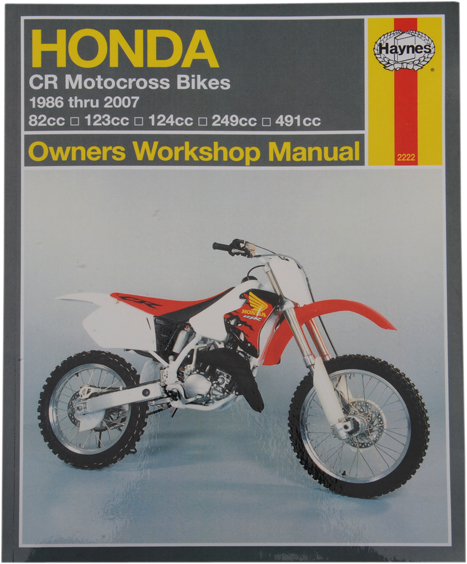 Motorcycle Repair Manual — Motorcycle, Honda