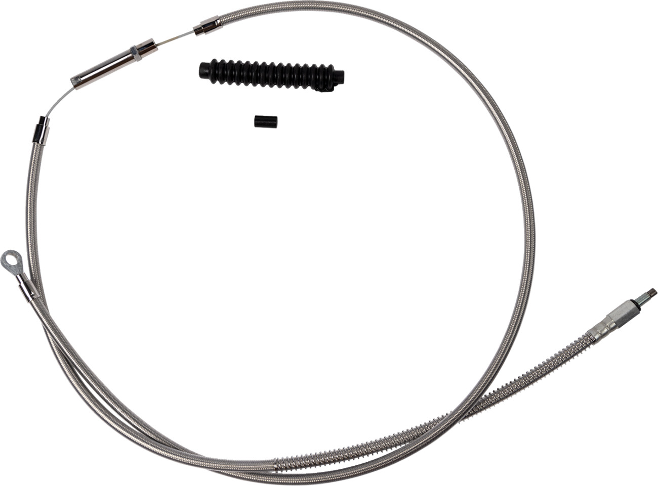BARNETT High-Efficiency Stainless Steel Clutch Cable for Harley-Davidson