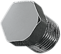 Chrome Hex Drain Plug