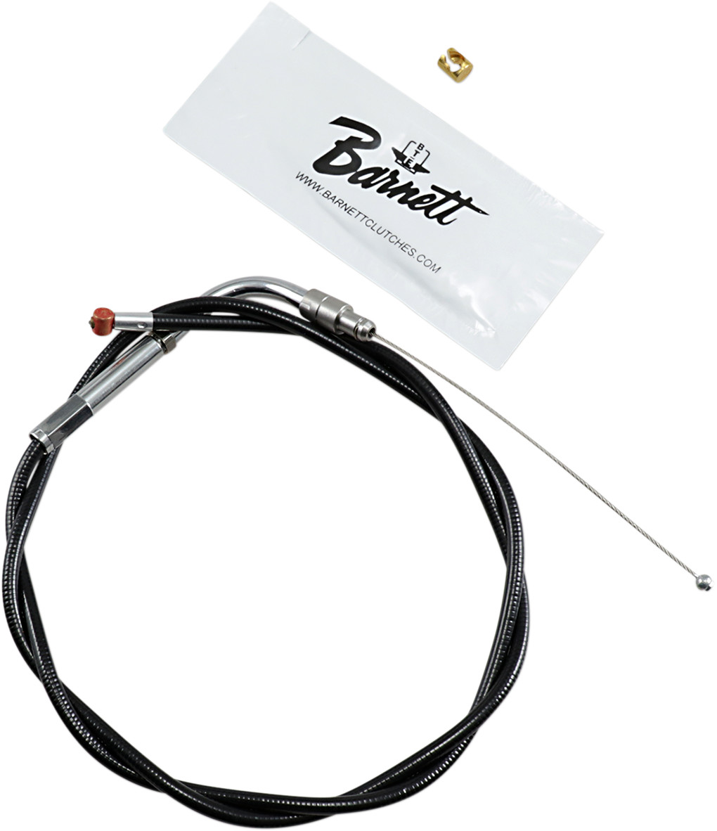 BARNETT Black Vinyl Throttle/Idle Cable