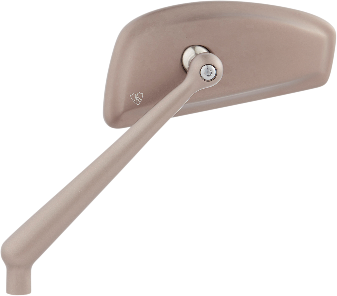Arlen ness Mirror - Tearchop - Side View - Teardrop - Titanium - Left