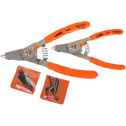 TWO-PIECE RETAINING RING PLIERS SET TWO-PIECE RETAINING RING PLIERS SET