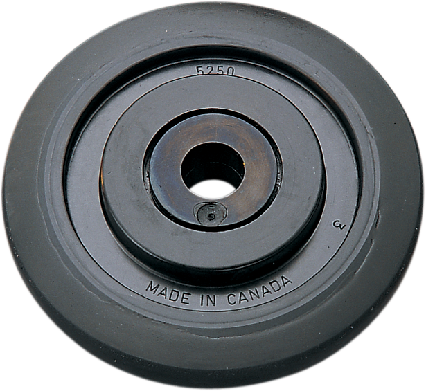 Parts unlimited Idler Wheel with 6205-2RS Bearing/Bushing - Black - 5.35" OD x 0.75" ID Ski-Doo/Polaris/Arctic Cat