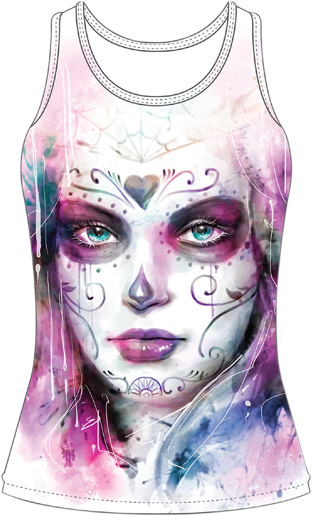 LETHAL THREAT Women's Painted Soul Tank Top