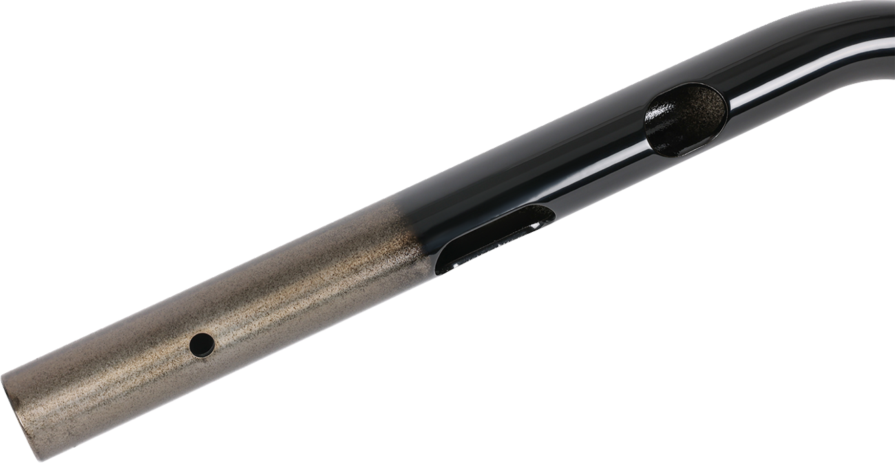 Thrashin supply co. 1" Handlebar - Mid Bend - Black Harley Davidson