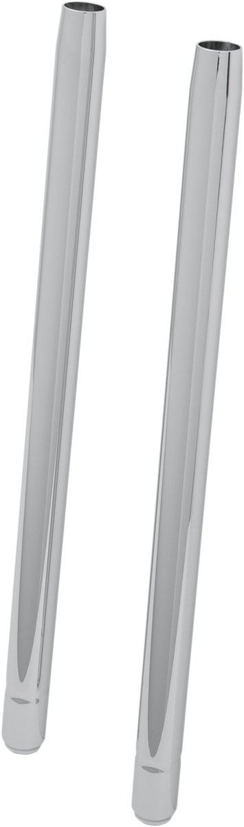 Custom cycle engineering Fork Tubes - 35 mm - 23.25" - Ultra Chrome - Showa Harley Davidson