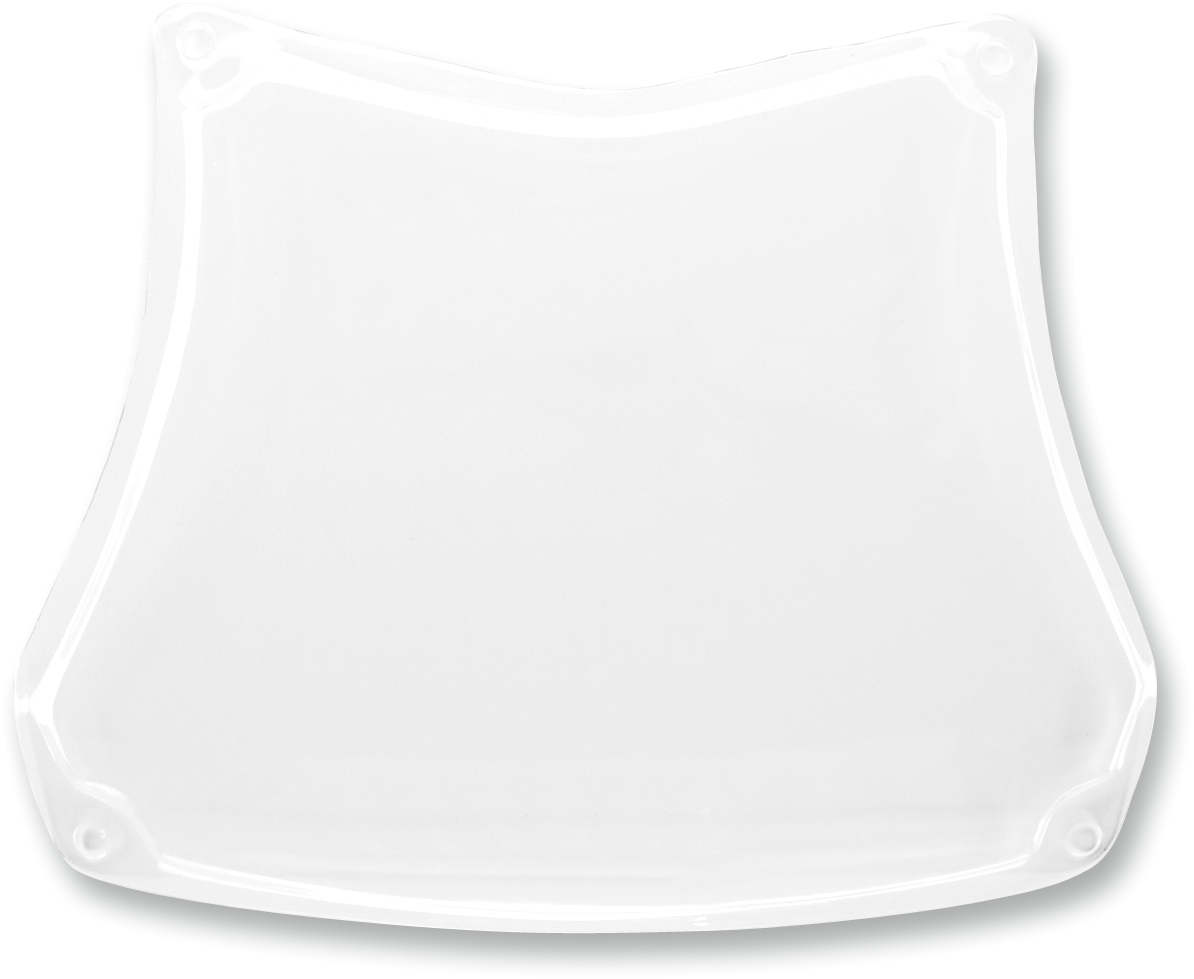 Thor Sentinel Roost Deflector Clear Number Plate