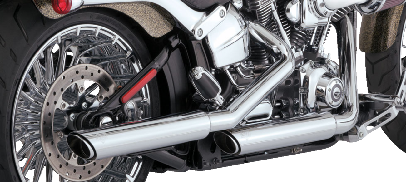 VANCE & HINES 3" Twin Slash Slip-On Mufflers