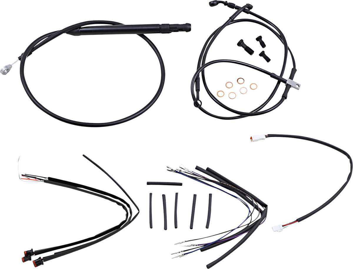 Burly T-Bar Cable Installation Kit For Harley Softail 2018-2023