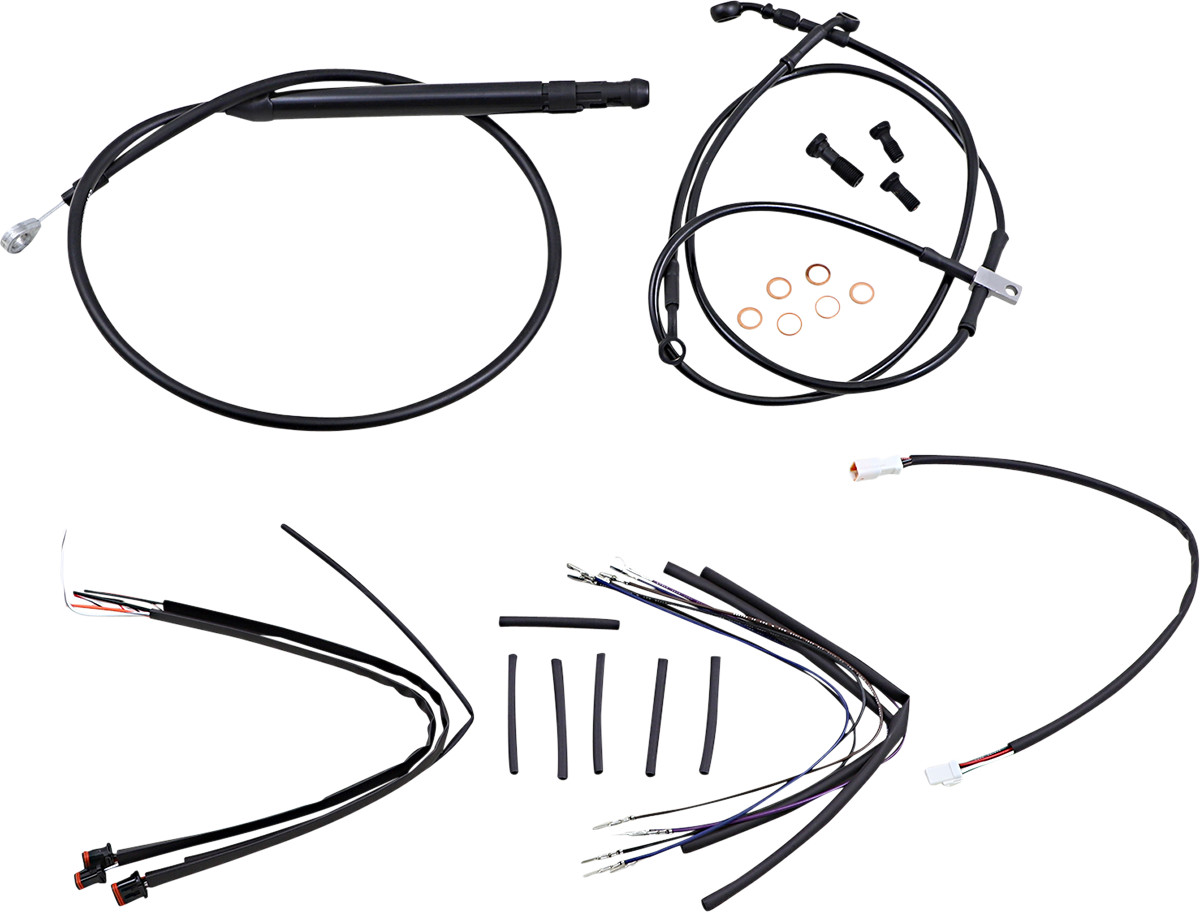 Burly T-Bar Cable Installation Kit For Harley Softail 2018-2023