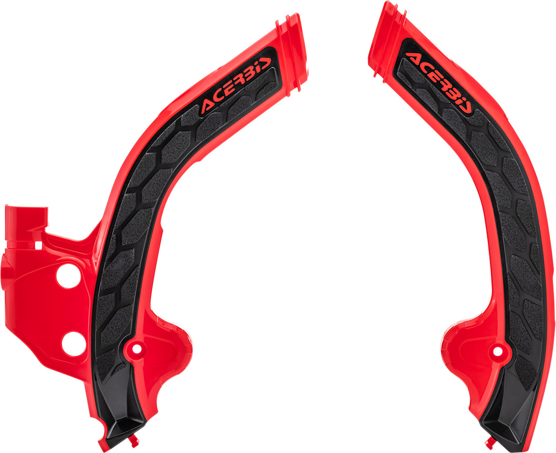 Acerbis X-Grip Frame Guards - Red/Black - Beta '20-'24