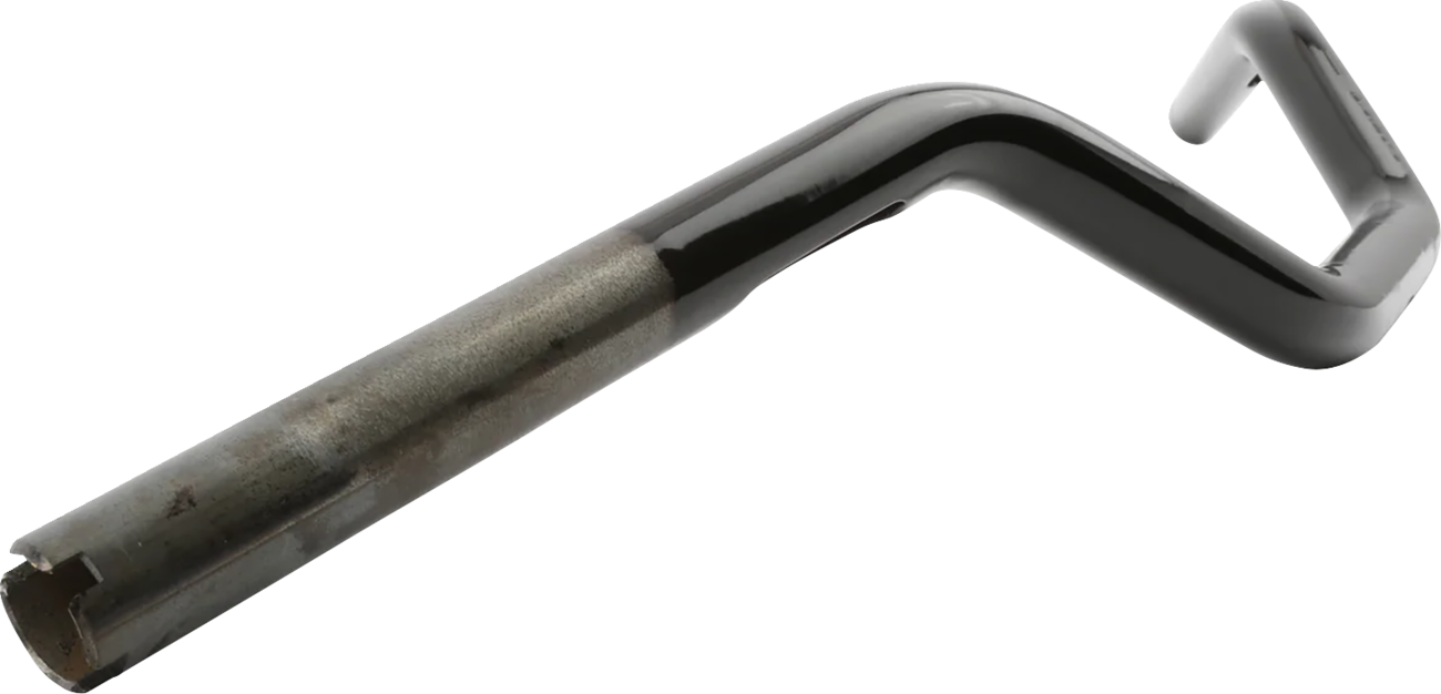 Thrashin supply co. 1" Handlebar - Mid Bend - Black Harley Davidson