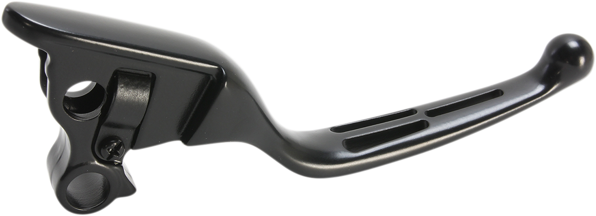 Drag specialties Slotted Wide Blade Replacement Clutch Lever - Black Harley Davidson