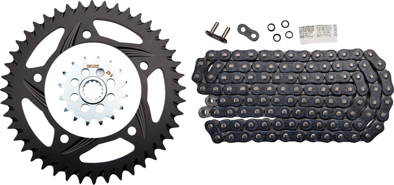 Vortex V3 HFR Quick Accel Chain And Sprocket Kit Suzuki GSXR 1000 2001-2006