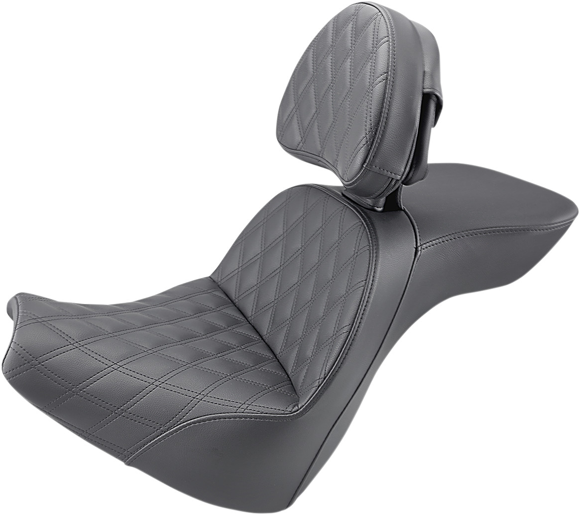 SADDLEMEN Explorer Lattice Stitch Seat