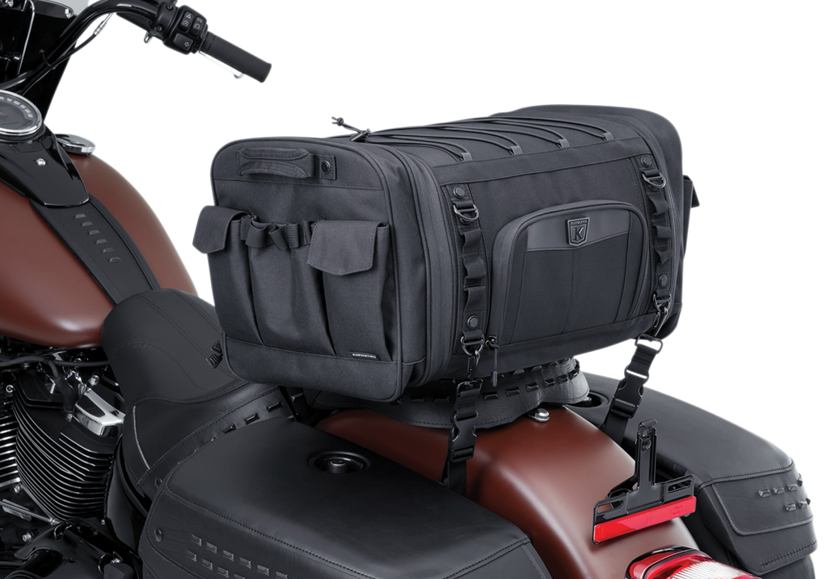 Kuryakyn Momentum Drifter Universal Motorcycle Rear Tail Bag Luggage Harley