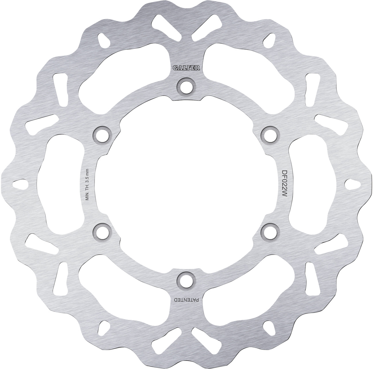 Galfer Wave Front Brake Rotor 318mm DF022W