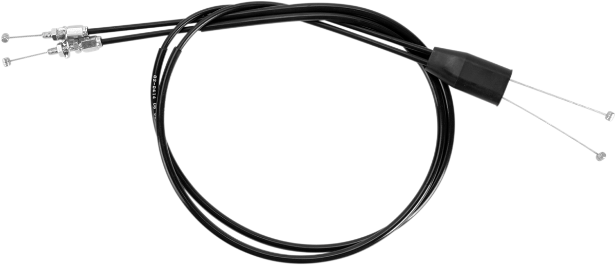 Motion pro Black Vinyl Throttle Cable - Push/Pull - '02-'17 CRF Honda