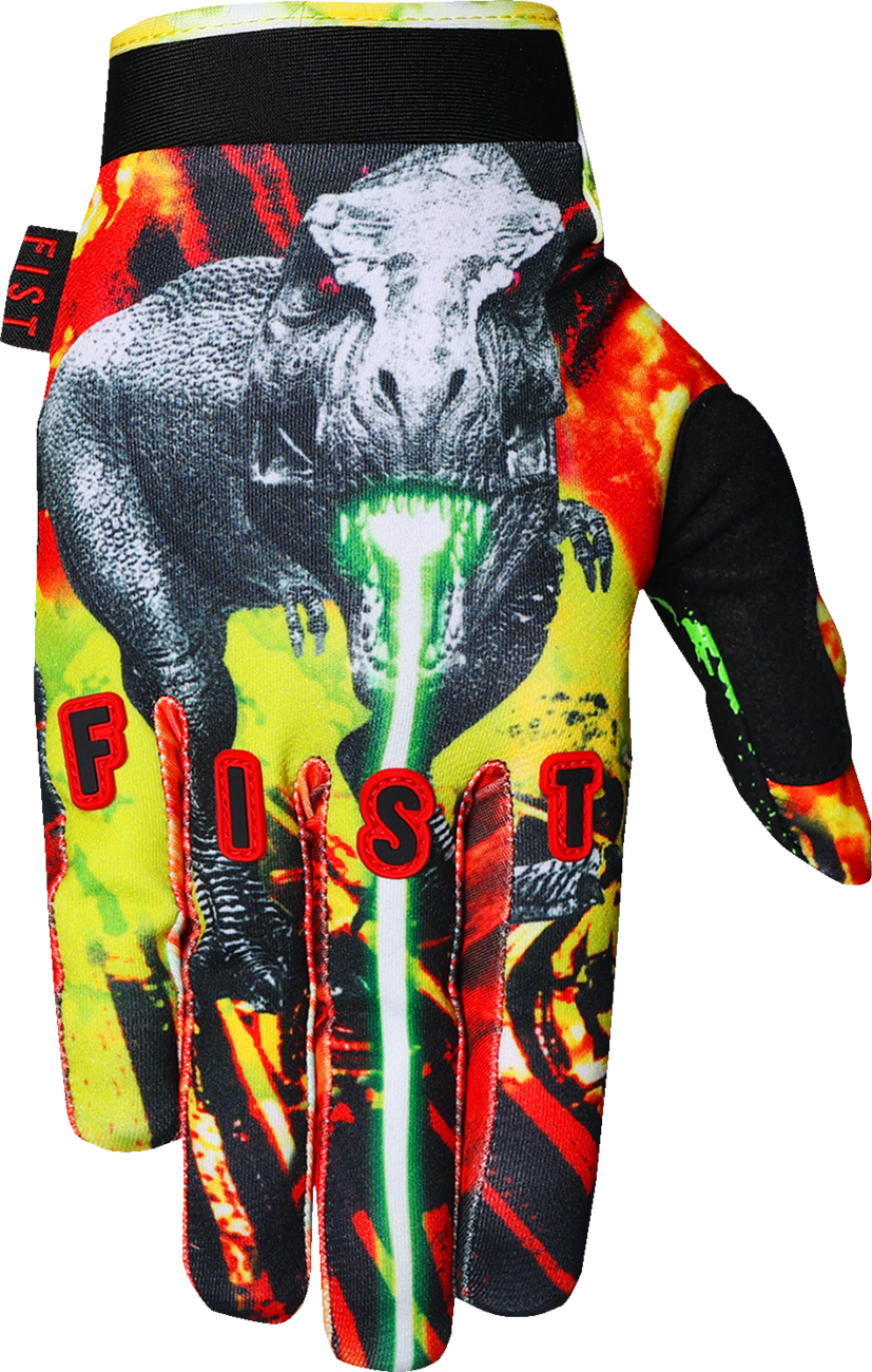 Fist handwear Strapped T-Rex Gloves