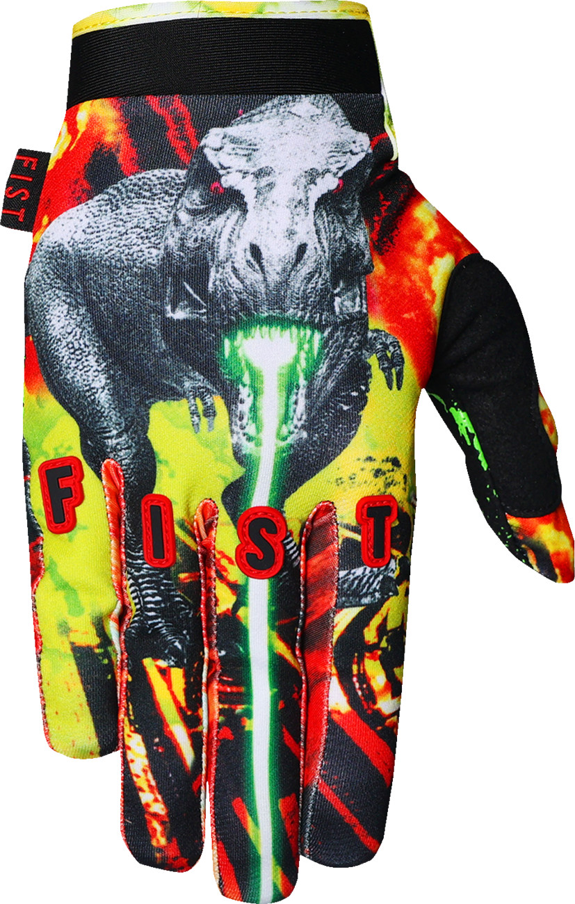 Fist handwear Strapped T-Rex Gloves