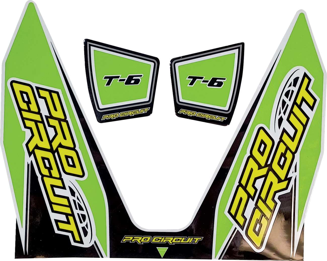 Pro circuit T-6 Decal - Green