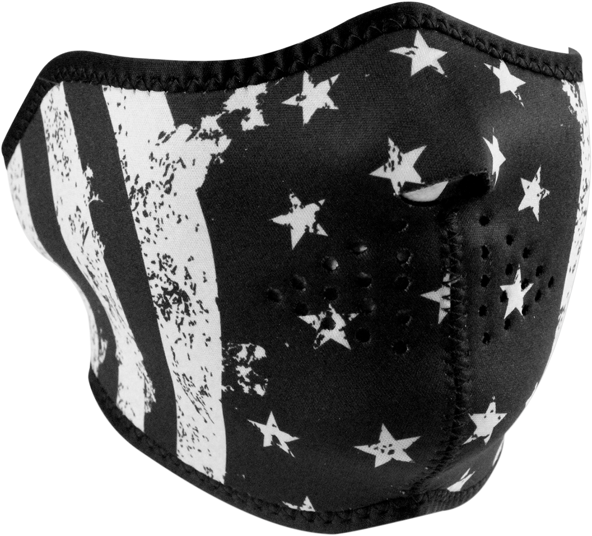 ZANheadgear Patriotic Neoprene Half Face Mask