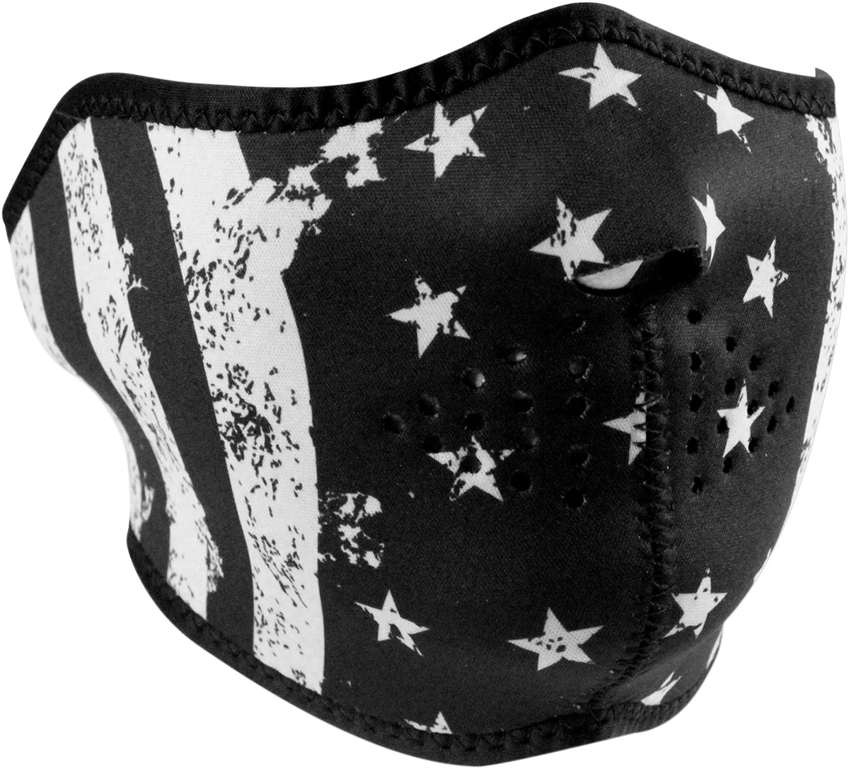 ZANheadgear Patriotic Neoprene Half Face Mask