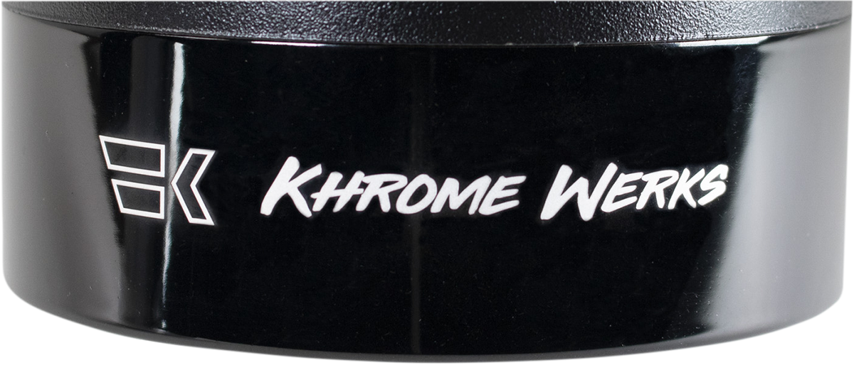Khrome werks Replacement End Cap - Turbine - 4-1/2"