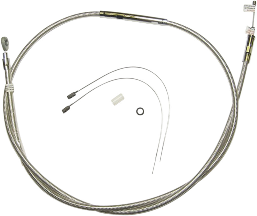 High-Efficiency Polished Stainless Clutch Cable