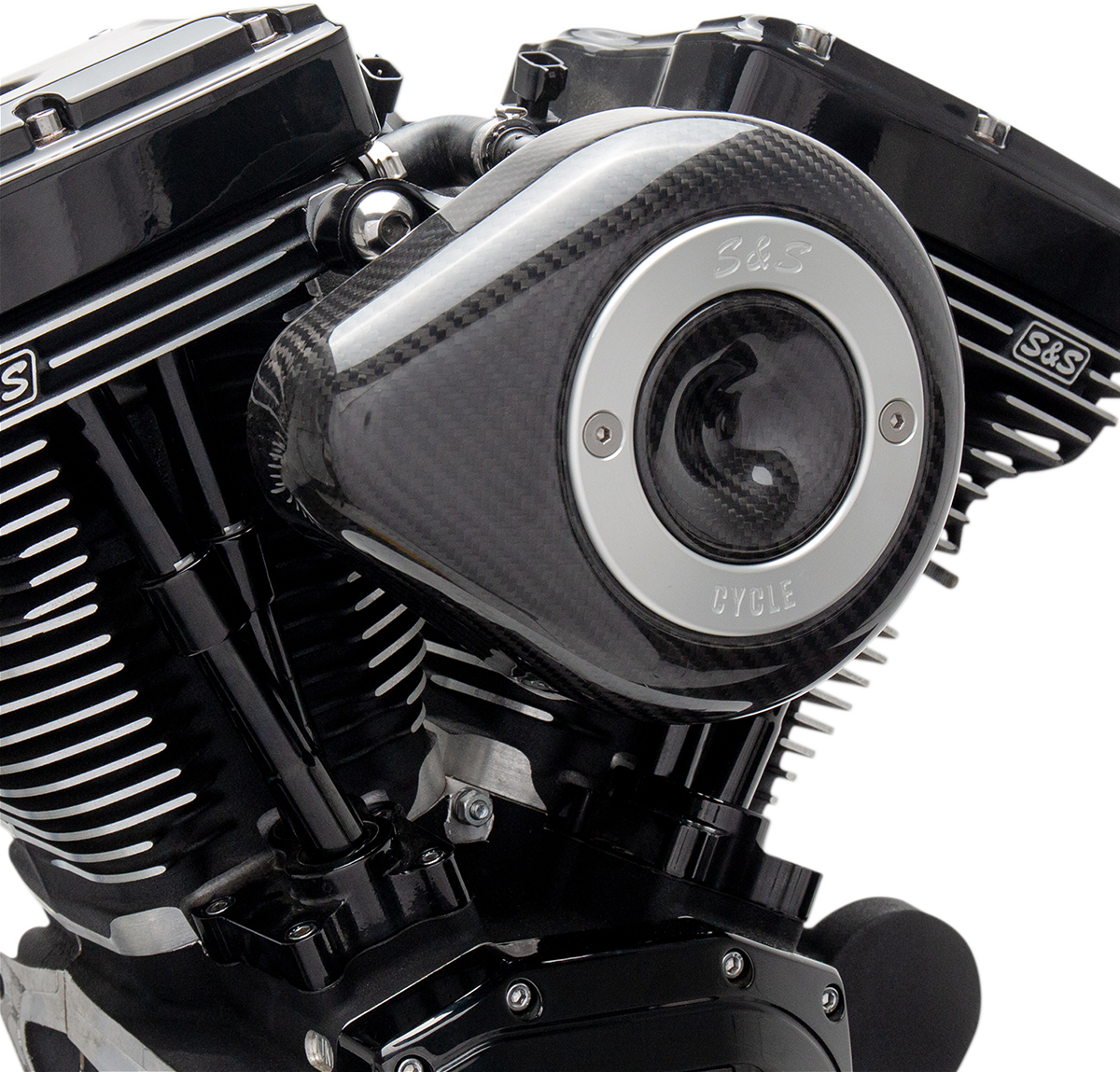 S&S Cycle Teardrop Stealth Air Cleaner Cover