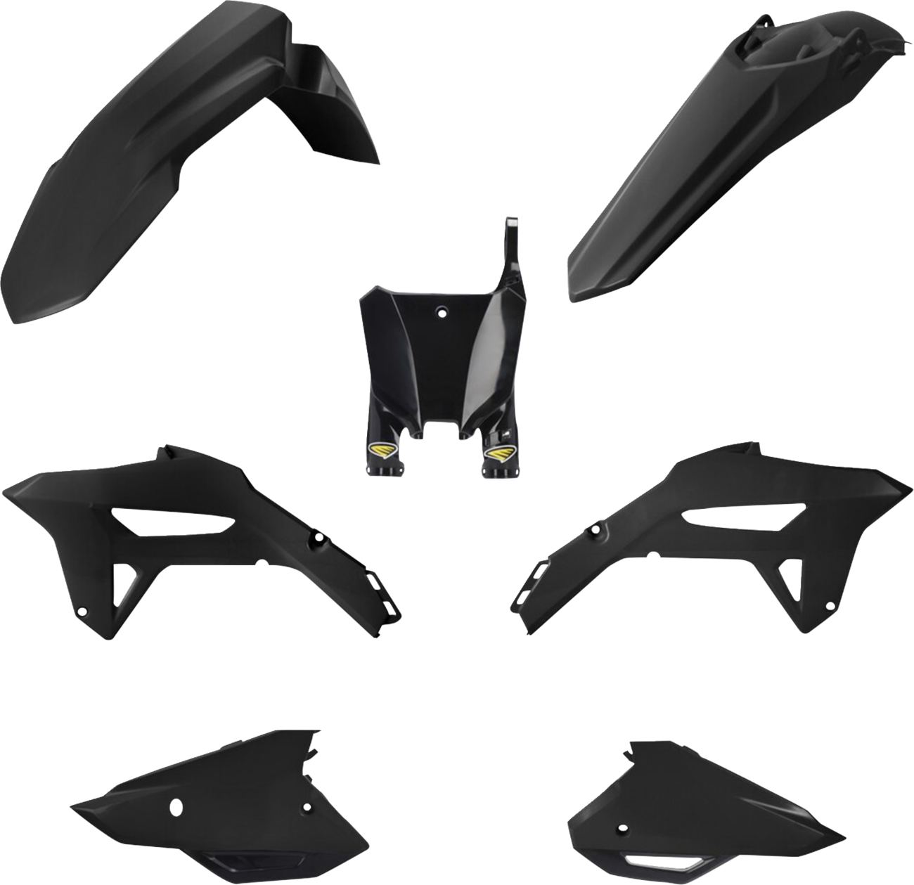 Cycra 5 Piece Replica Body Kit - Black - CRF 250R/450R 2022-2024 Honda CRF250R / 2021-2024 Honda CRF450R