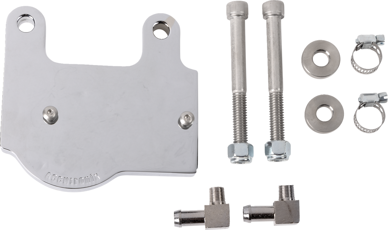 Accutronix Oil Filter And Regulator Mount For Harley Big Twin 1984-1999