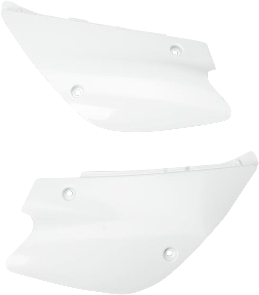 Acerbis Side Panels - White Kawasaki/Suzuki