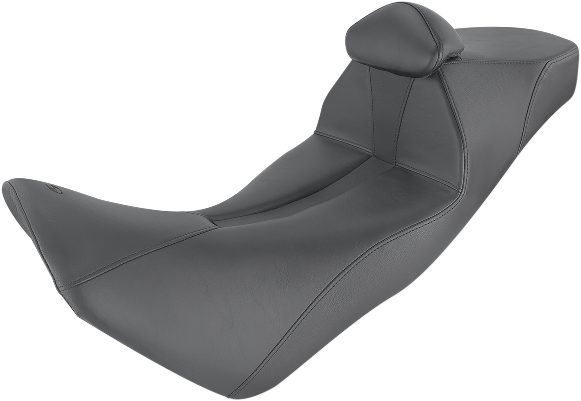 SADDLEMEN (0810-H047BR) Adventure Track 2-Up Seat -- Lumbar Backrest/Low Profile, 2-Up Seat | Adventure Track Seat - Low - Backrest - Africa Twin