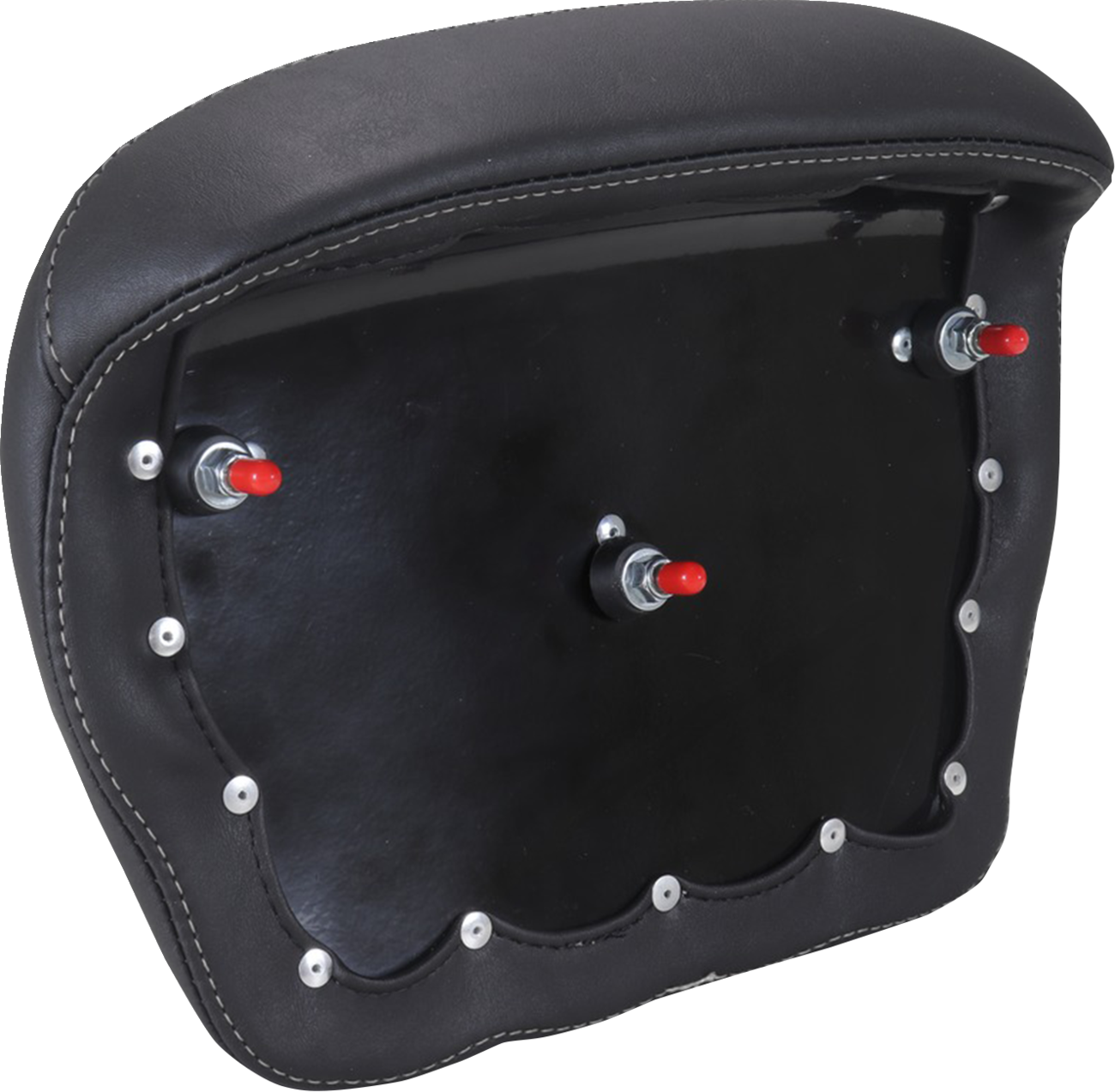 Mustang Chopped Tour-Pak® Pad - Gunmetal Stitching - FLH/FLT '23-'25 Harley Davidson