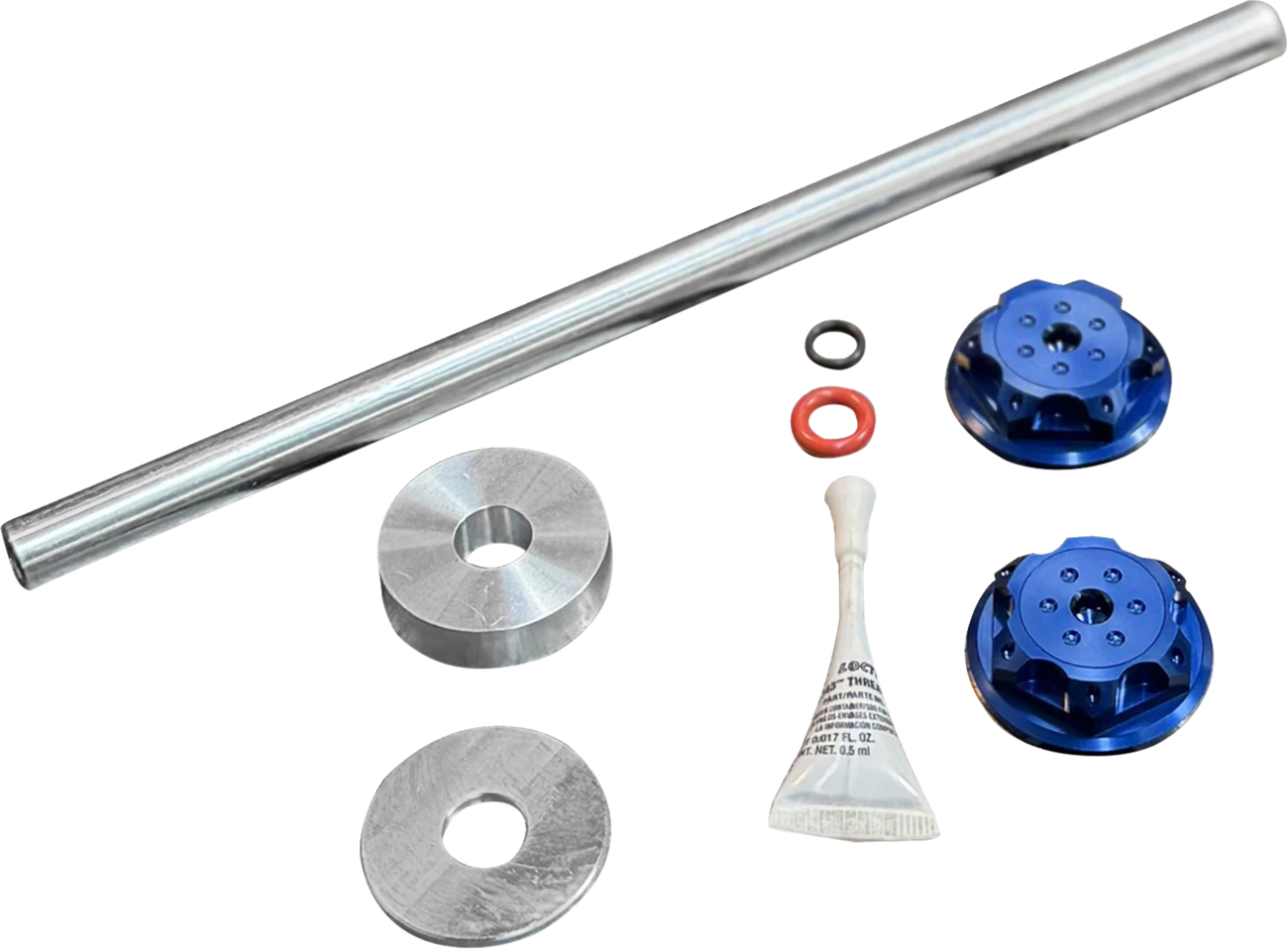 PAUL YAFFE BAGGER NATION Standard Turret Front Axle Cover Kit for Y-Axle Rod