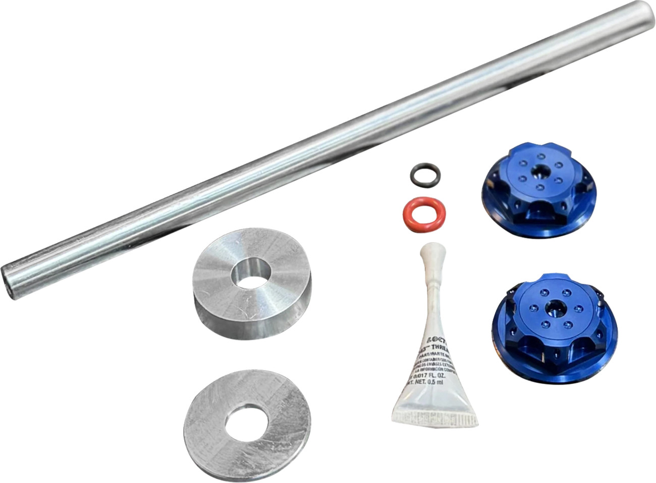 PAUL YAFFE BAGGER NATION Standard Turret Front Axle Cover Kit for Y-Axle Rod