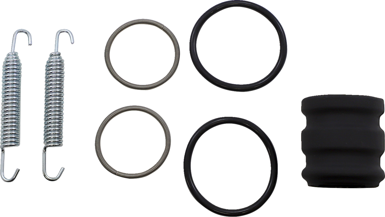 Bolt Hardware 2 Stroke Exhaust Pipe To Silencer Sleeve And Spring Kit Yamaha YZ125 / YZ125X 2001-2025