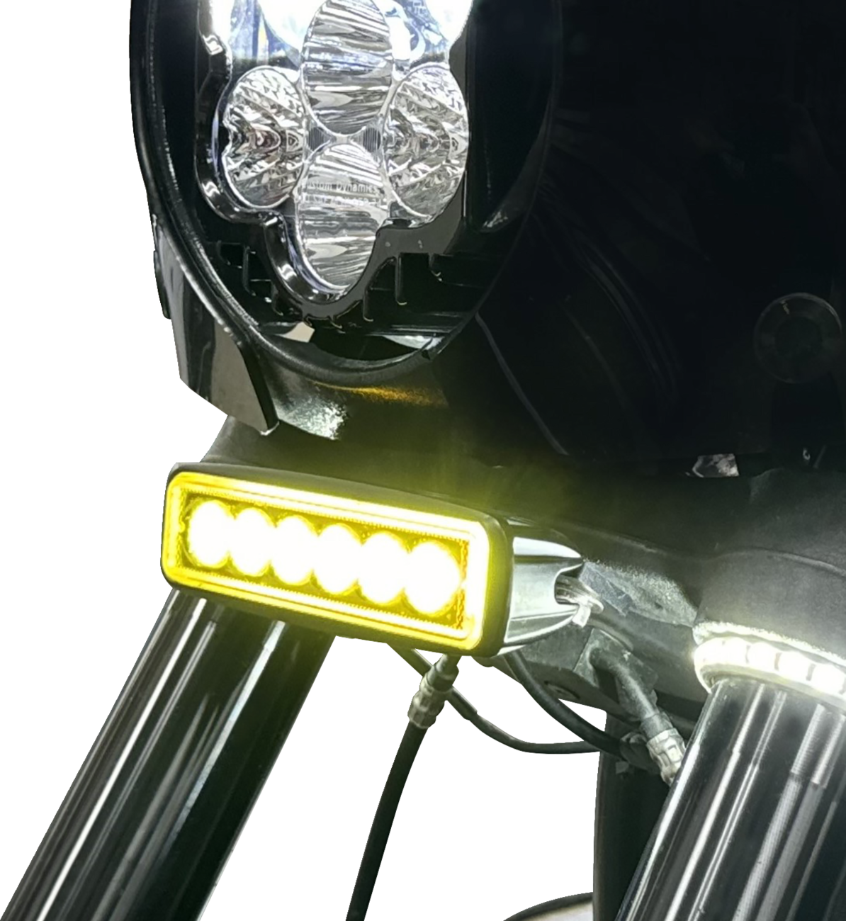 Custom Dynamics LED Light Bar Mounting Bracket For Harley Low Rider S 2020-2025