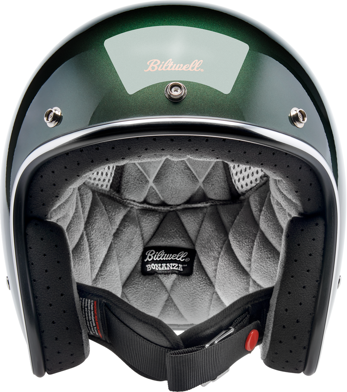 Biltwell Bonanza Helmet — Metallic/Sierra Green