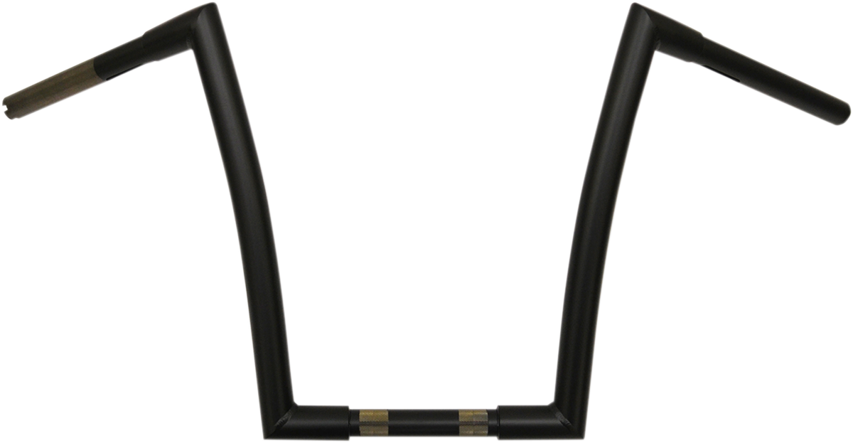 Todd's cycle 1-1/4" Strip Handlebar - 14" Rise - Flat Black Harley Davidson