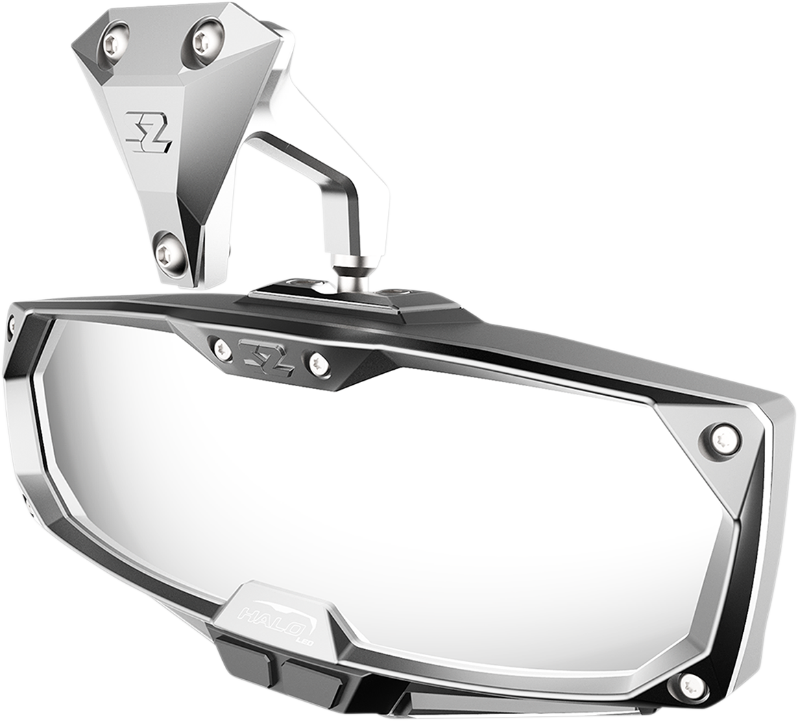 SEIZMIK Halo R Rear View Mirror with Cast Aluminum Bezel/LED Cabin Light - Maverick X3