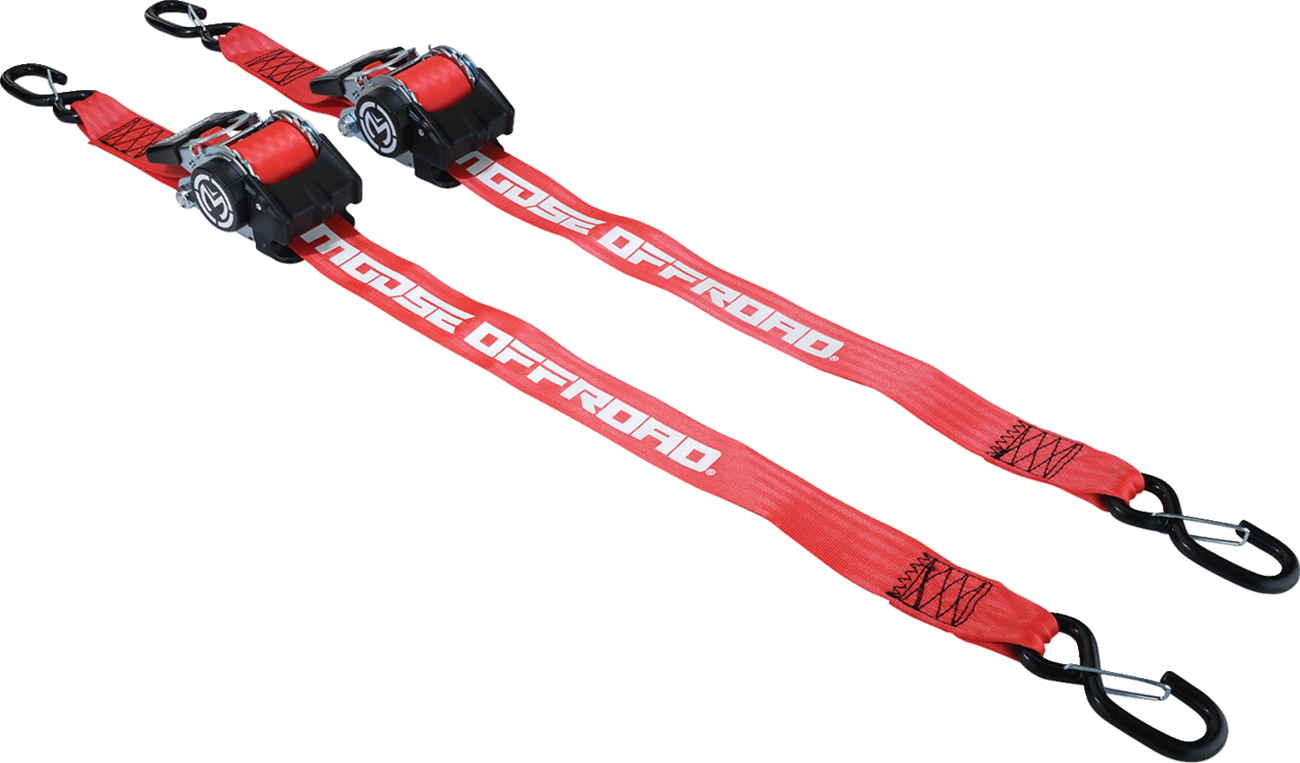 Retractable Ratcheting Straps