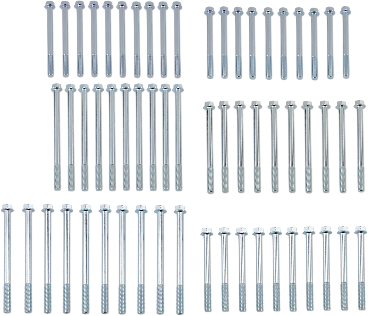 Bolt Hardware M6 8mm Hex Flange Bolt Assortment