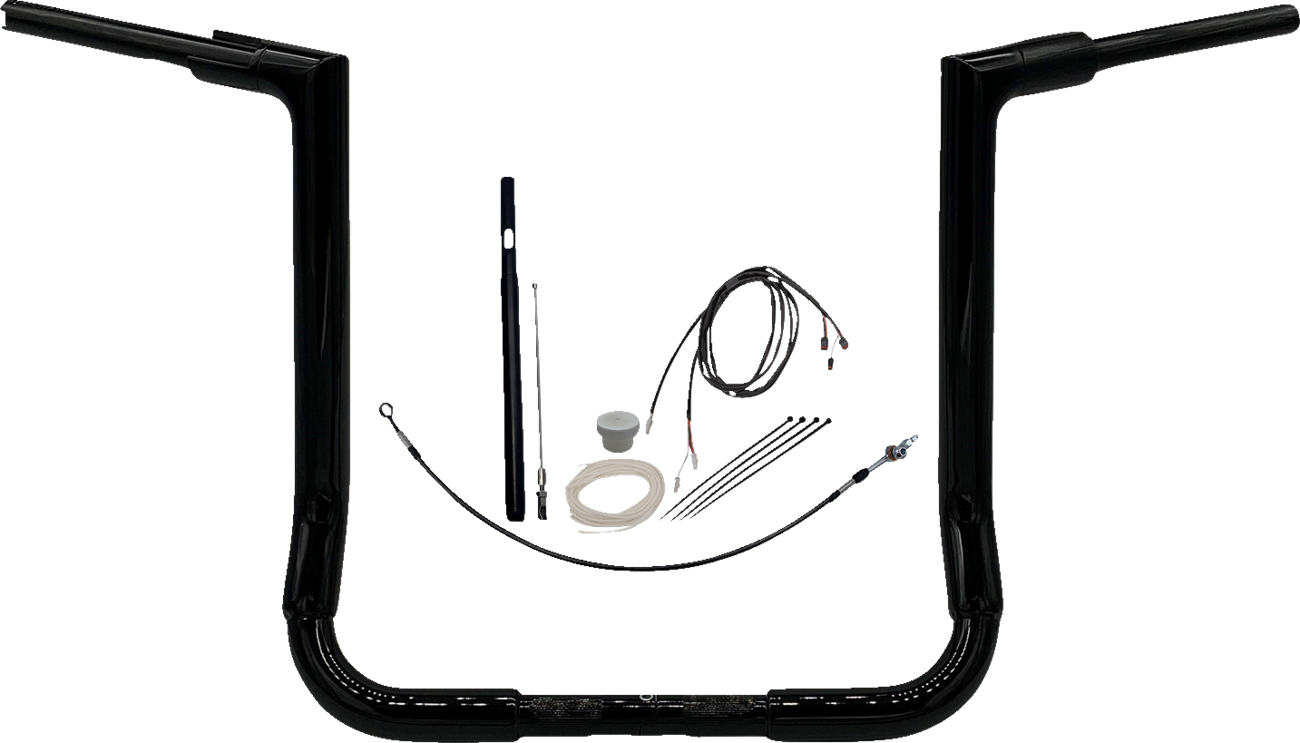 FAT BAGGERS INC. 1-1/2" EZ Install Flat Top Handlebar Kit