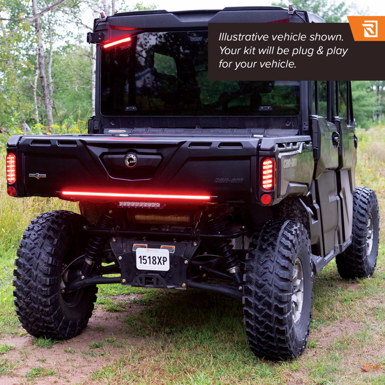 Ravek Taillight - Multi Function - Commander Can-Am