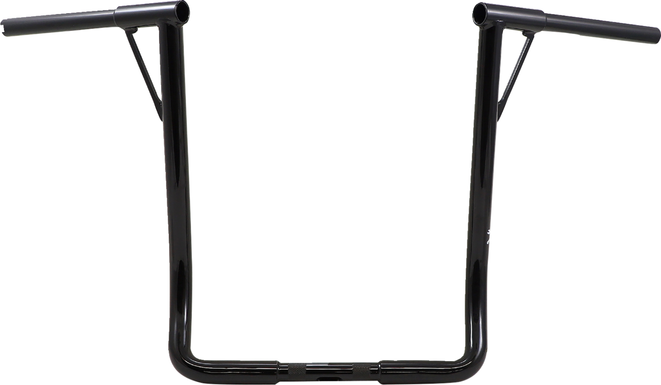 Burly brand Louie Handlebar - Louie B - 19" - Black Harley Davidson