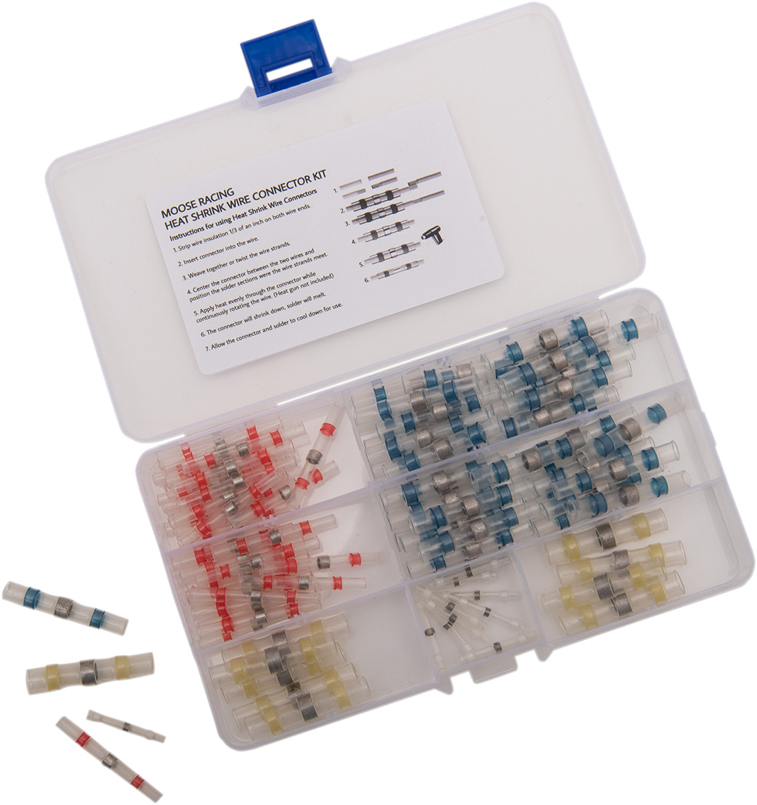 Moose Racing 100 Piece Connectors Wire